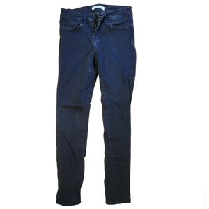 Flying Monkey Black Denim Jean Jeggings Size 25 24" Inseam